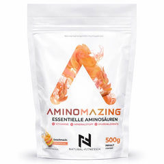 Aminomazing EAA Pulver Tropical 500g mit Vitaminen, Spurenelementen und Mineralstoff NĂ€hrwerte