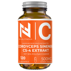 Cordyceps Extrakt Kapseln - 500mg pro Kapsel