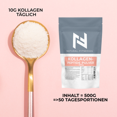 Kollagen Peptide Pulver 500g â Kollagenhydrolysat
