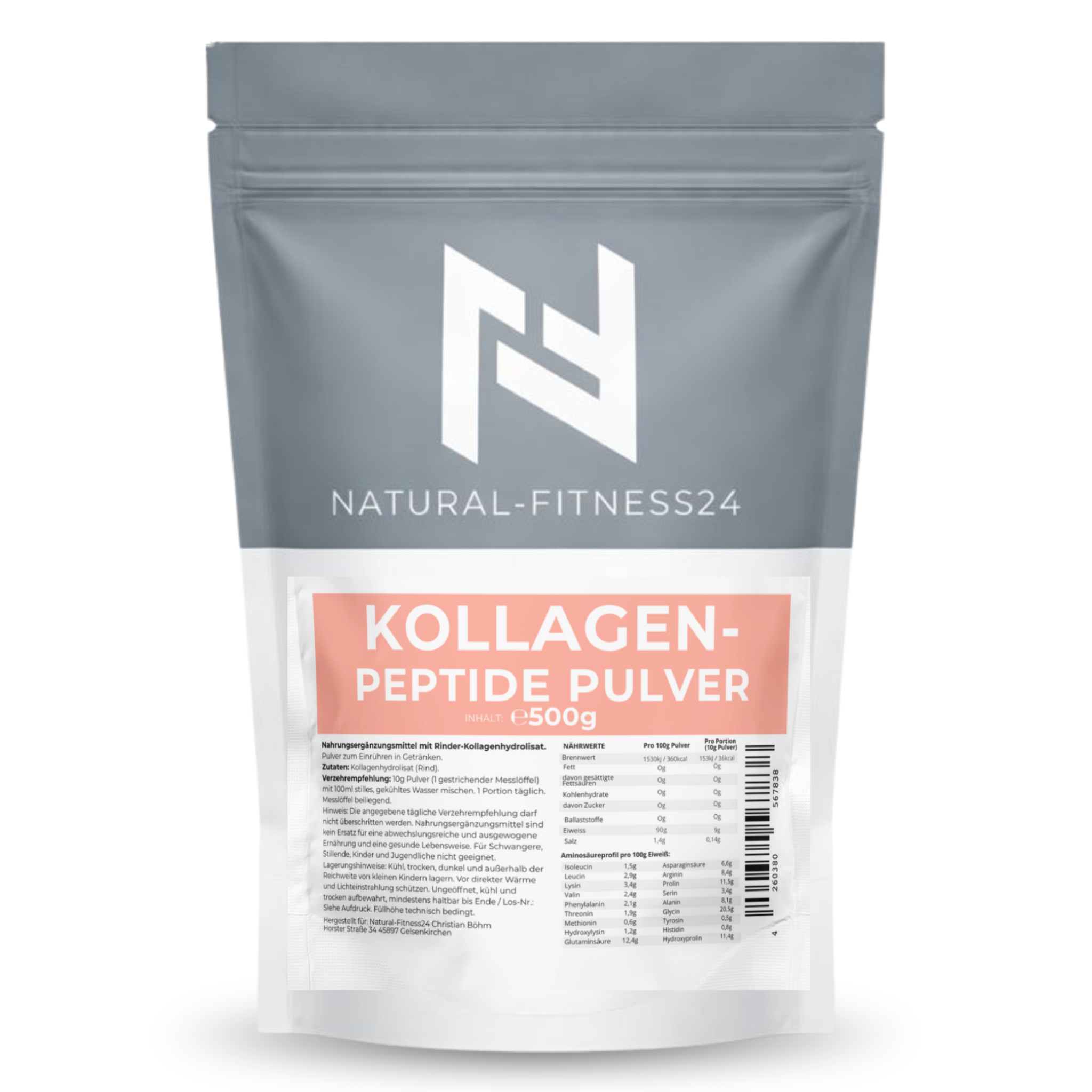 Kollagen Peptide Pulver 500g