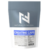 Kreatinmonohydrat Kapseln, 400 Caps pro Beutel, von Natural-Fitness24, 1100mg Creatin pro Kapsel