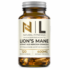 Lion's Mane Extrakt Kapseln - 500mg pro Kapsel