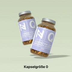 Coenzym Q10 Ubiquinon Kapseln von Natural-Fitness24 Größe 0