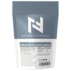 Natural-Fitness24 Creatin Monohydrat 1kg Neutral Beutel