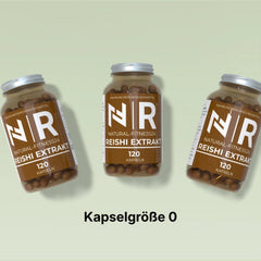 Reishi Extrakt Kapseln von Natural-Fitness24 Größe 0