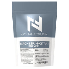 Natural-Fitness24 magnesium-Citrat 500g Pulver