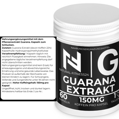 Guarana-Extrakt - 60 Kapseln