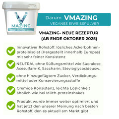 Vmazing 1kg - Veganes Proteinpulver Neutral