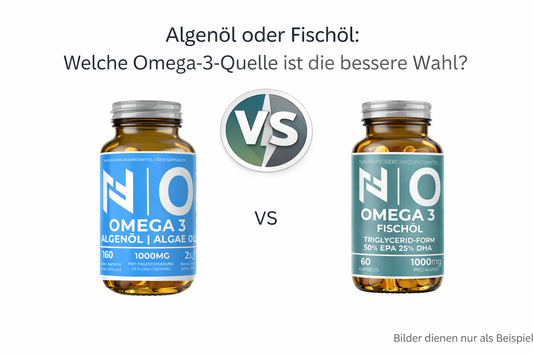 Algenöl oder Fischöl: Welche Omega-3-Quelle ist die bessere Wahl?