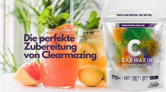 clear protein shake zubereitung