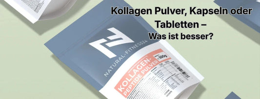 Kollagen Pulver, Kapseln oder Tabletten – was ist besser?