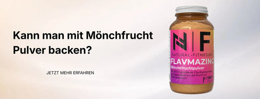 Kann man mit Mönchsfrucht Pulver backen?