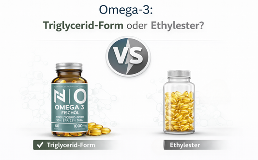 Was ist besser: Omega-3 in Triglycerid-Form oder Ethylester?