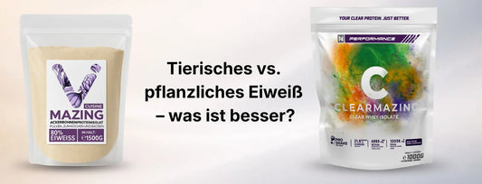 Tierisches vs. pflanzliches Eiweiß – was ist besser?