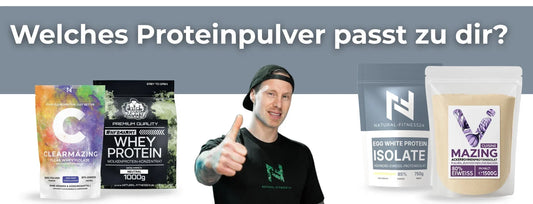Welches Proteinpulver passt zu dir?