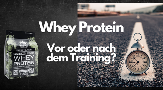 whey protein vor oder nach dem Training Sport