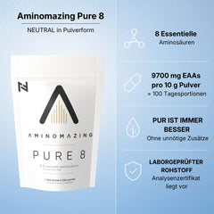 EAA Pulver 1Kg neutral ohne unnötige Zusätze Aminomazing Pure