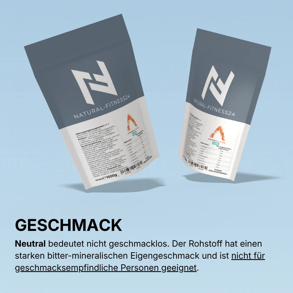 EAA Pulver 1Kg neutral ohne Geschmack Aminomazing Pure