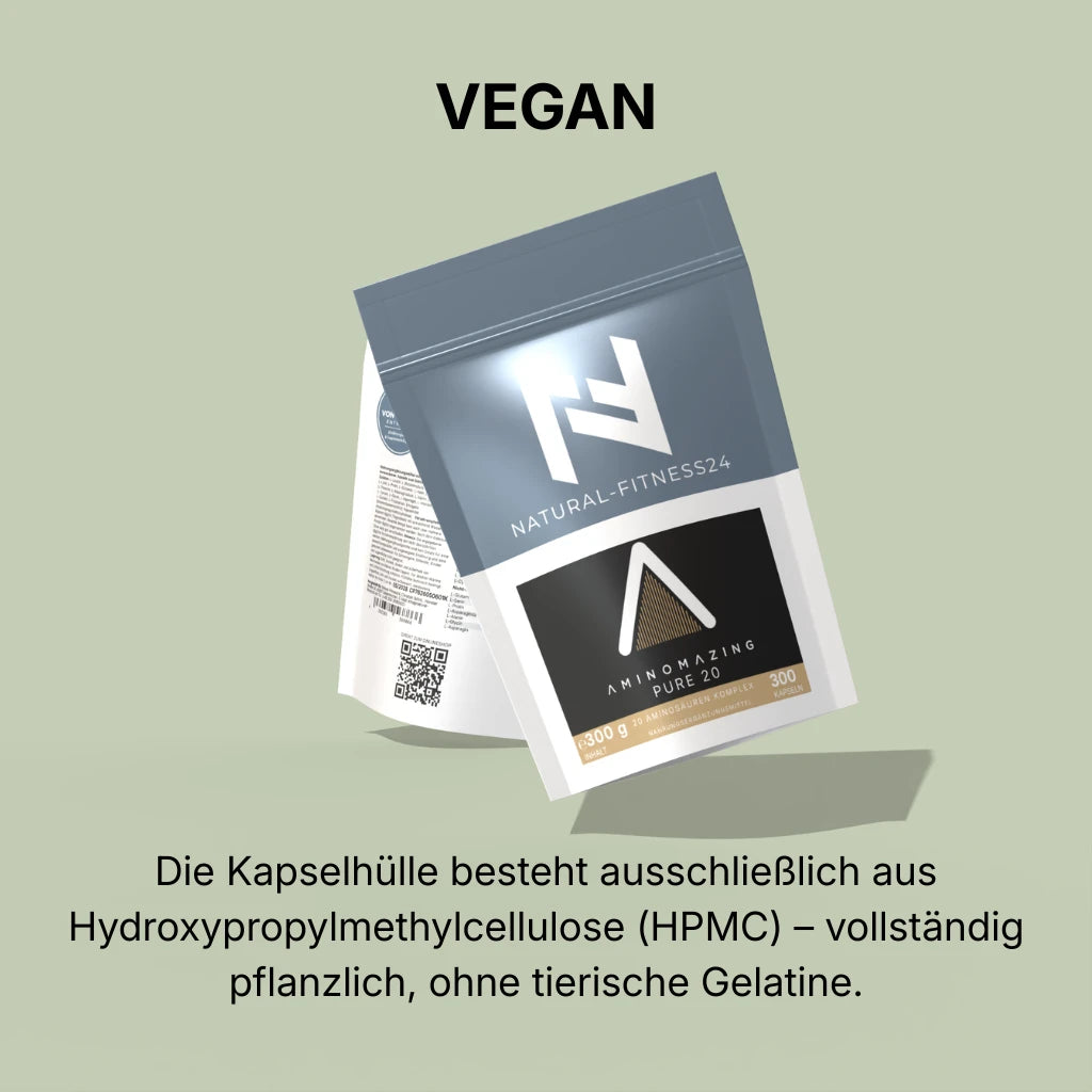 Kapselhülle aus HPMC also Hydroxypropylmethylcellulose