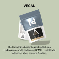 Kapselhülle aus HPMC also Hydroxypropylmethylcellulose