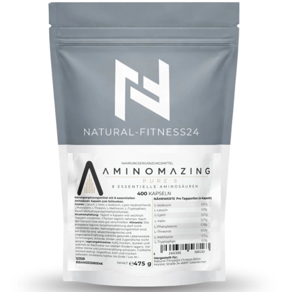 Aminomazing Pure 8 EAAs Kapseln 400 caps