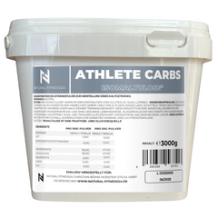 Natural-Fitness24 Athlete Carbs - 100% Isomaltulose Pulver 3Kg Dose