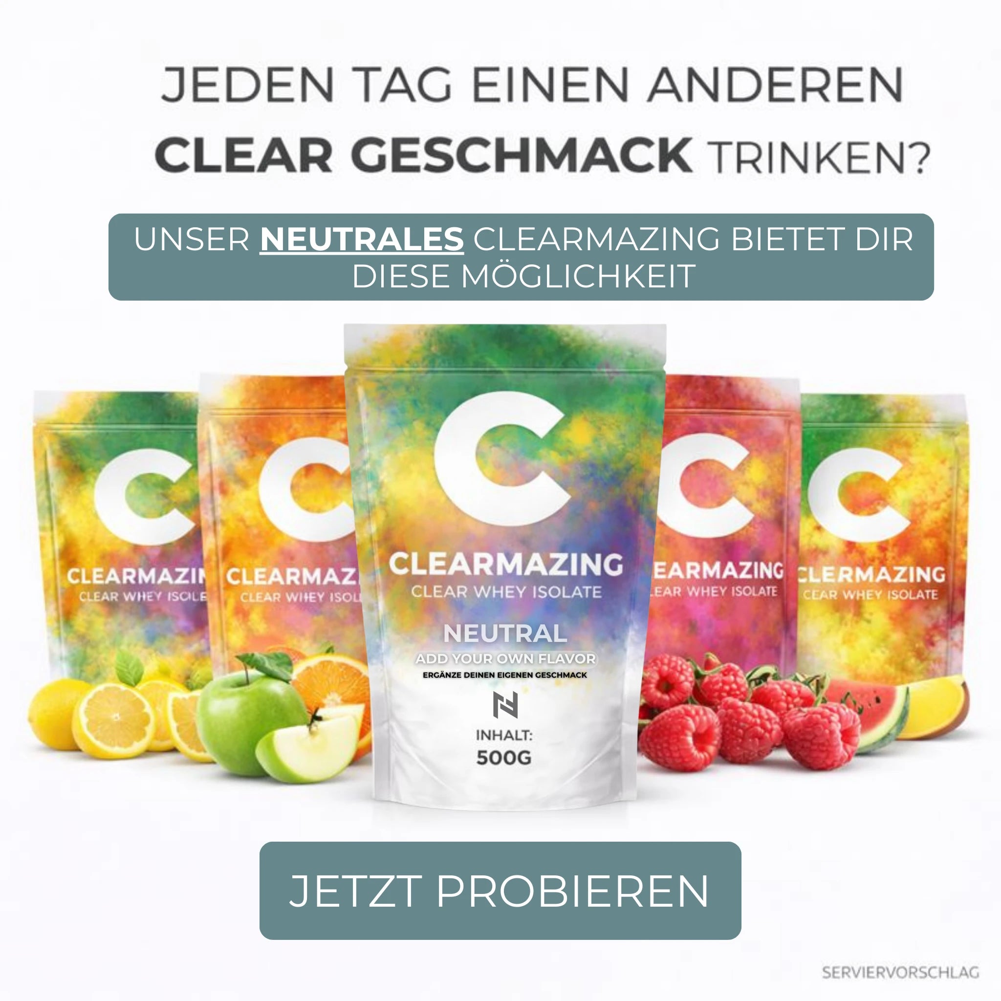 CLEARMAZINGJEDENTAG500g