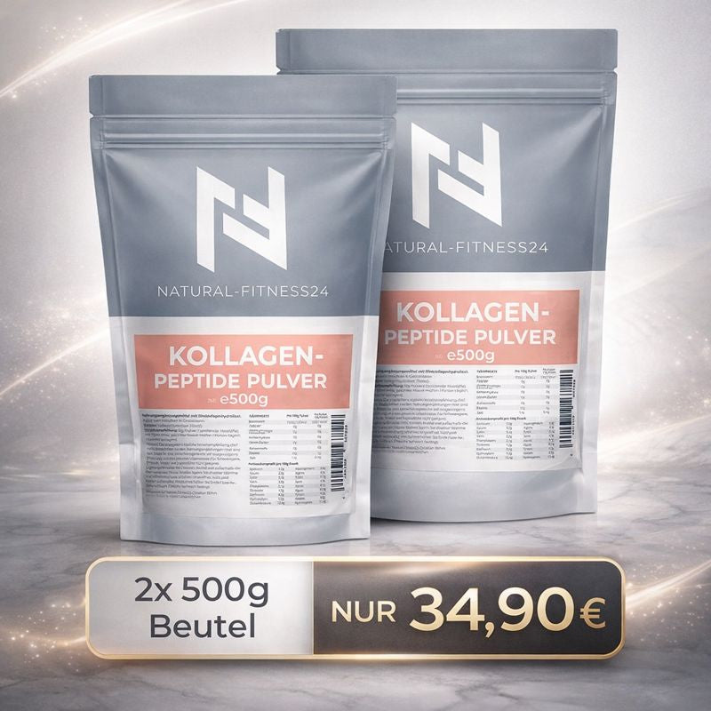 Kollagen Peptide Pulver 2x500g Neutral Staffelpreis Angebot