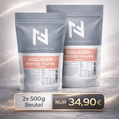 Kollagen Peptide Pulver 2x500g Neutral Staffelpreis Angebot