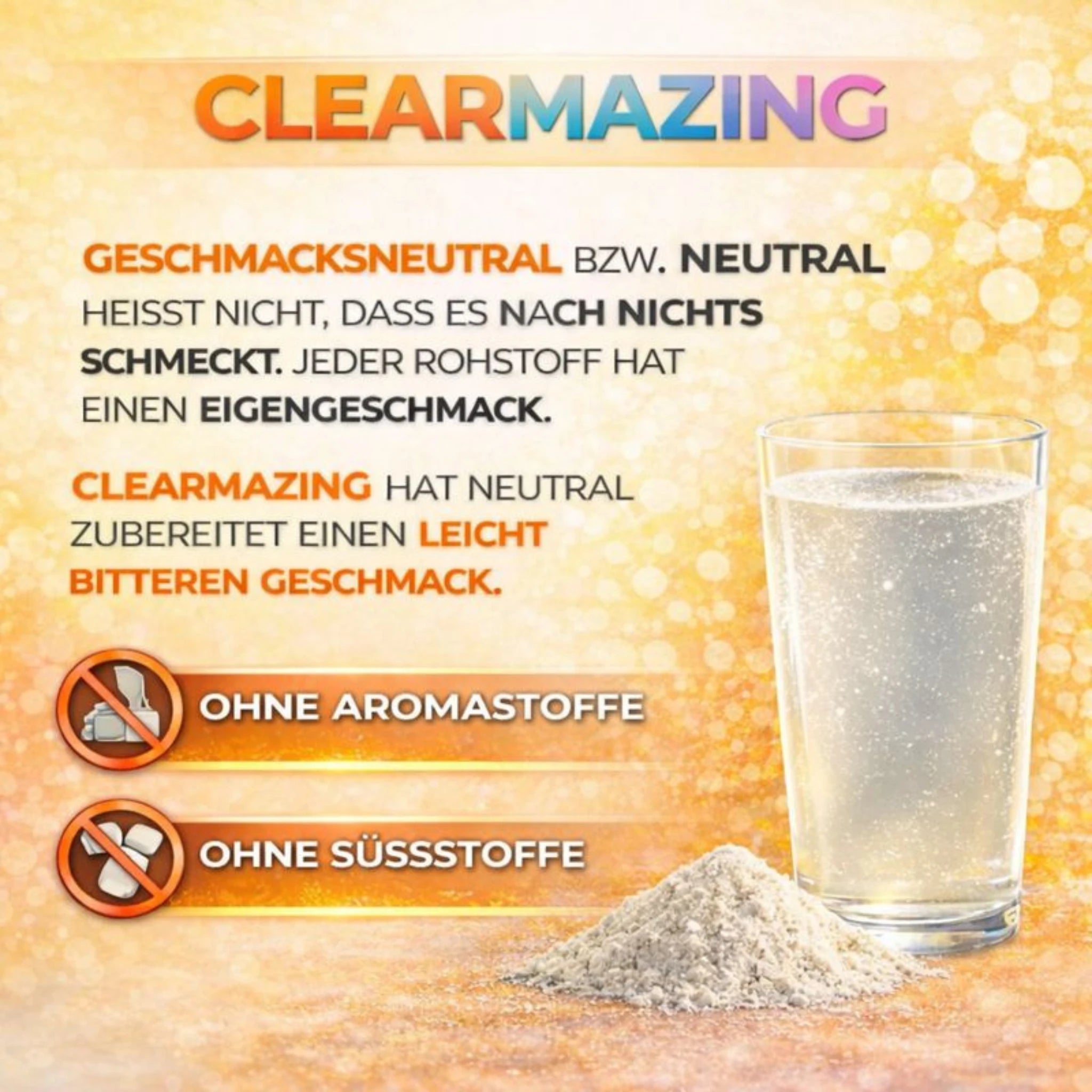 Clear Whey Neutral Geschmack Clearmazing 500g