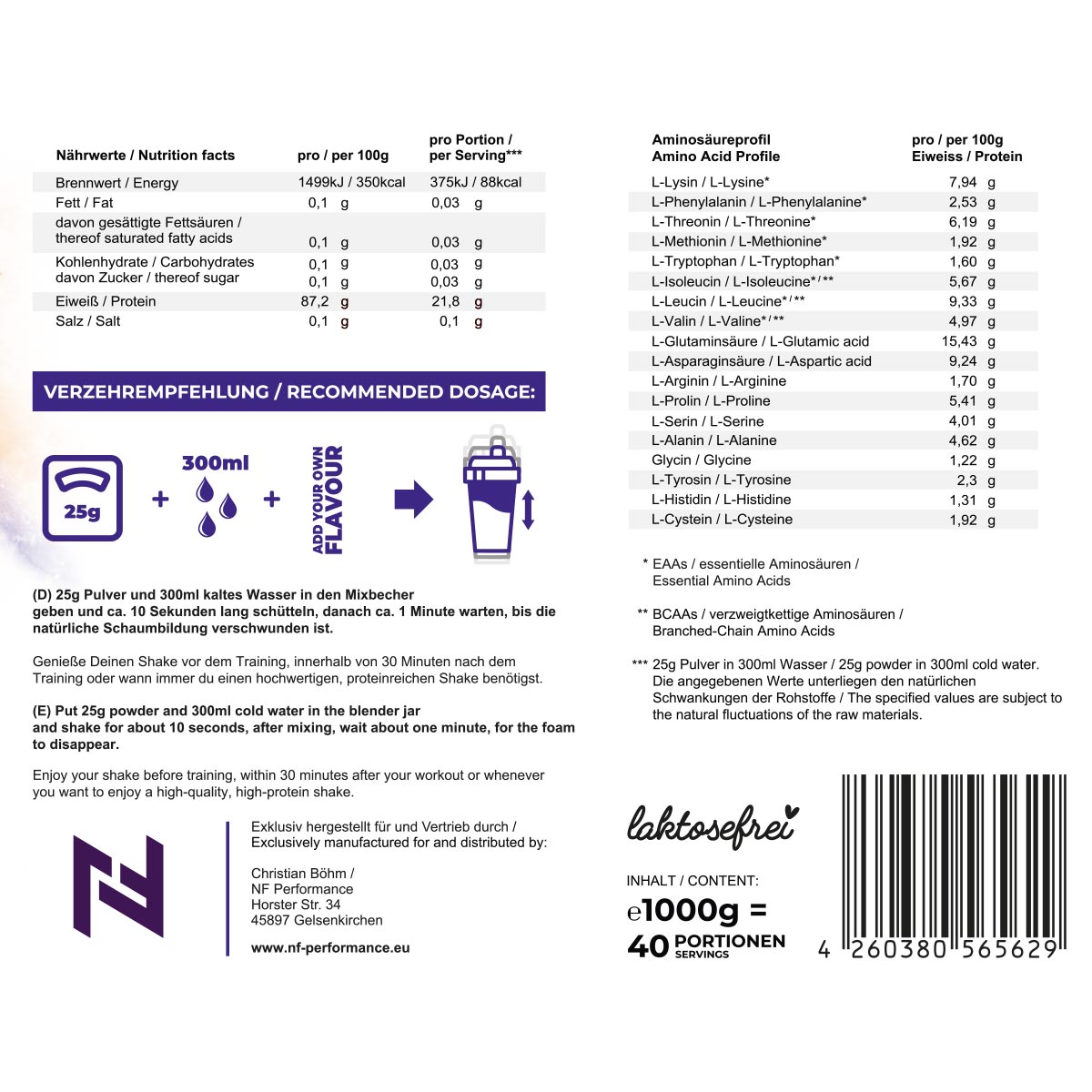 clear whey neutral