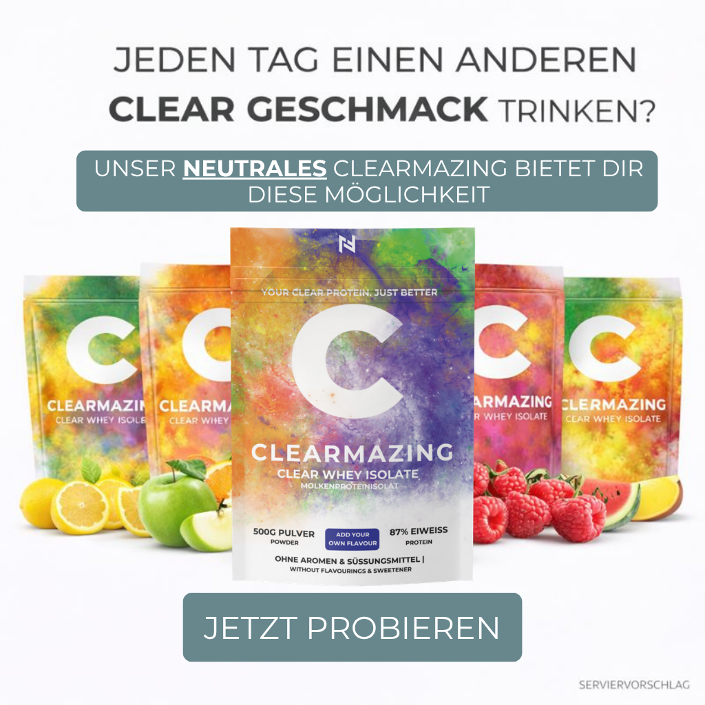 Clearmazing Clear Whey Isolate 500g Neutral ohne Geschmack