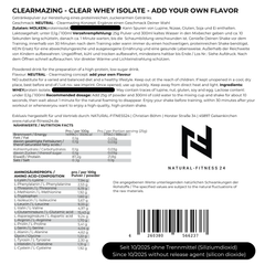 Clearmazing Nährwerte