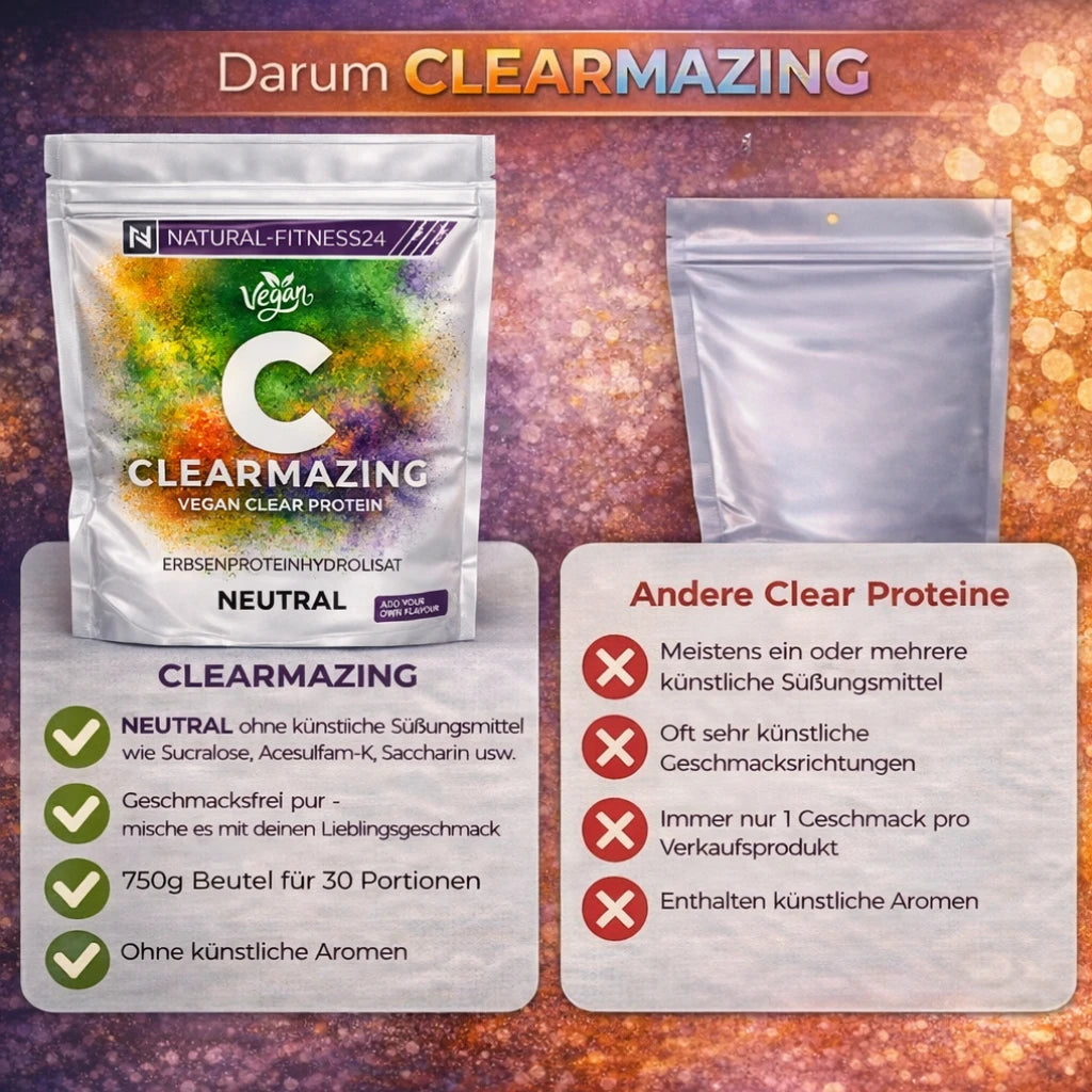 Clearmazing_vegan_750g_Vergleich