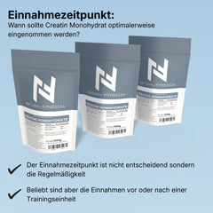 Natural-Fitness24 Creatin Monohydrat 1kg Neutral Wie einnehmen?