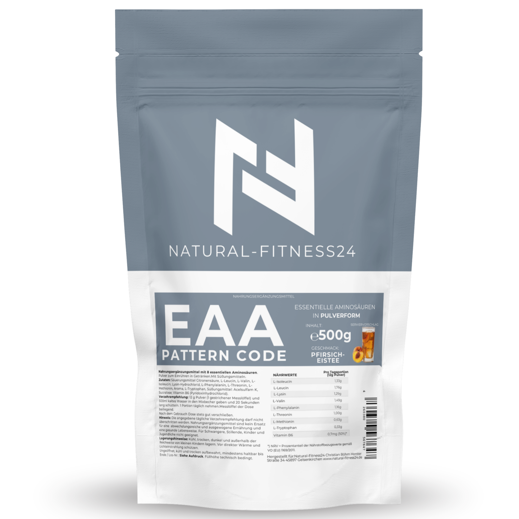 EAA Pulver 500g Peach Ice Tea