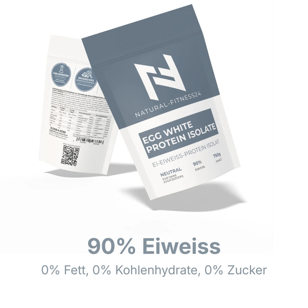 Egg-Protein Isolat neutral 750g 1kg hoher eiweissanteil keto