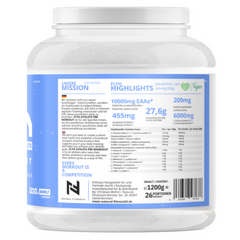 Flyh Athlete 1200g – Workout Booster mit Koffein, Aminosäuren und Kohlenhydraten