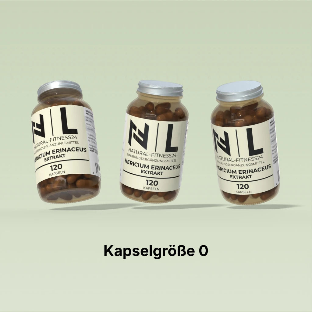  Hericium erinaceus Extrakt Kapseln vegan von NF24 120 Caps