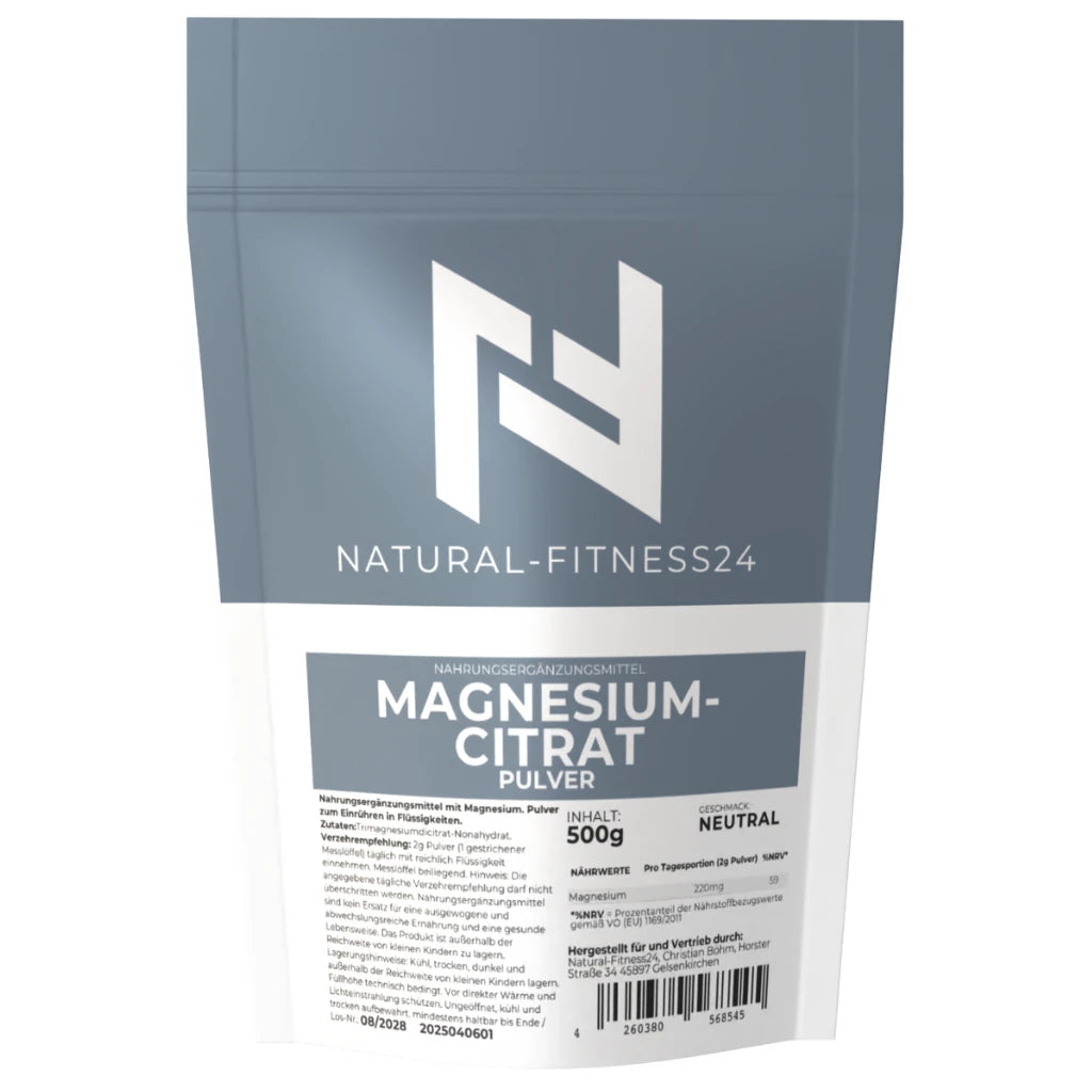 Magnesium Citrat Pulver 500g