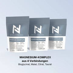 Magnesium-Komplex 500g Pulver neutral aus Bisglycinat Citrat Taurat und Malat