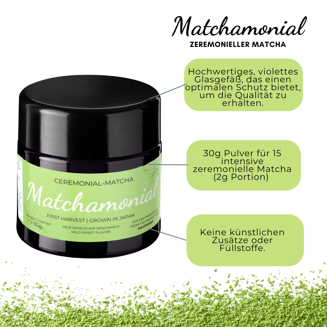 Zeremonieller Matcha hellgrün 30g