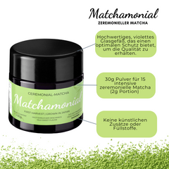 Zeremonieller Matcha hellgrün 30g