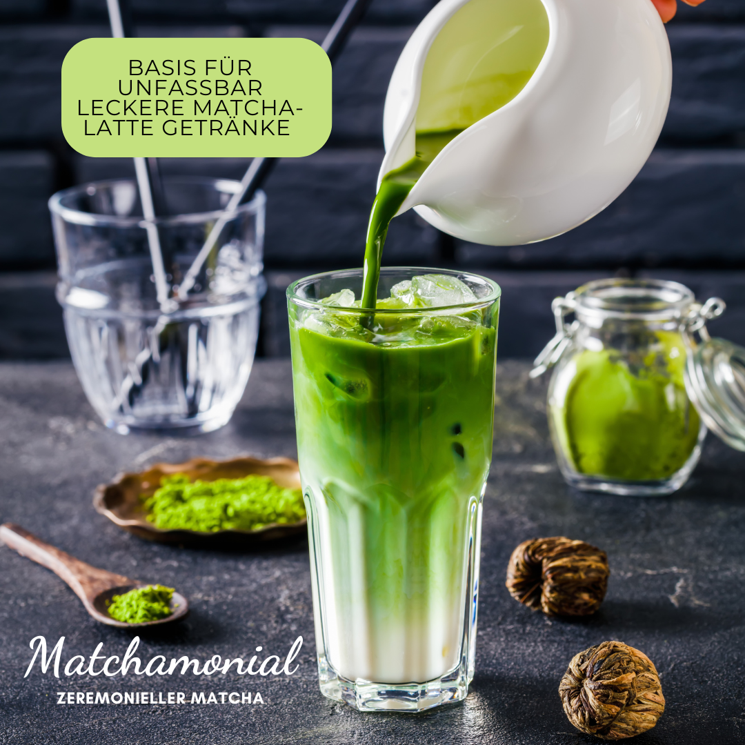 Zeremonieller Matcha latte
