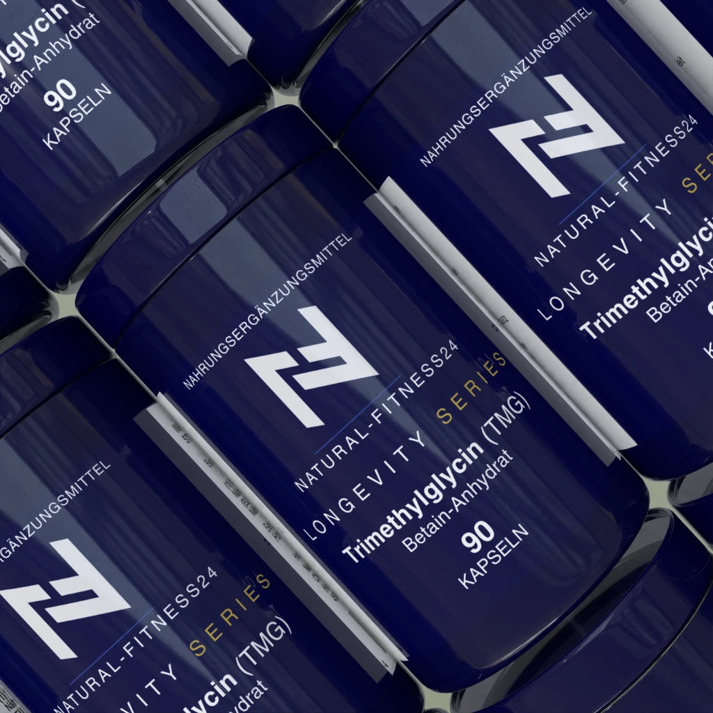TMG Trimethylglycin Kapseln von Natural-Fitness24 Longevity Series