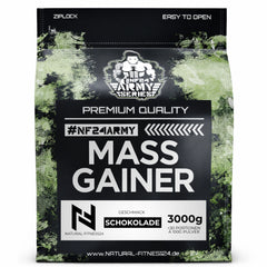 mass gainer 3kg 3000g schoko whey mit instant oats
