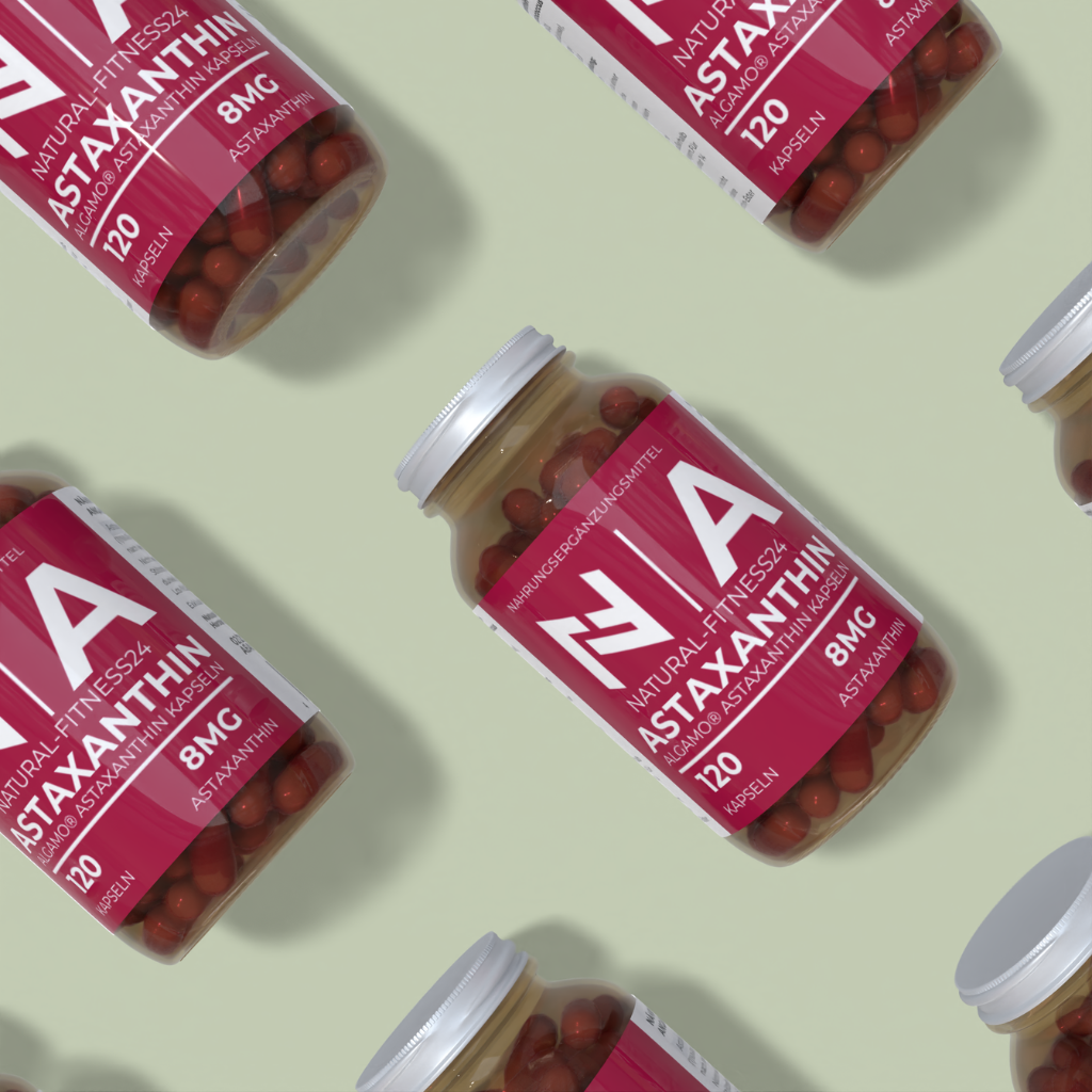 NF24 Astaxanthin 8mg Kapseln Natürliches 4 Monate