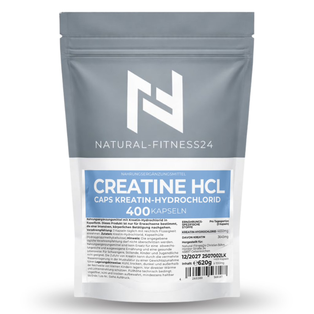 Creatine HCL Caps 400 Kapseln