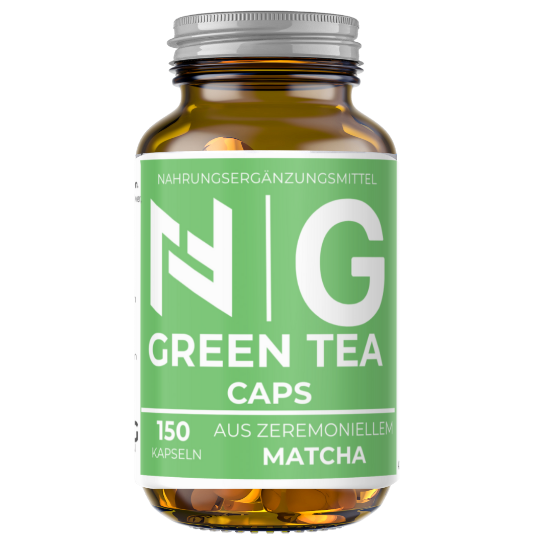 Green Tea Caps aus Matcha 150 Kapsel