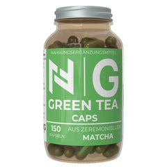 Grüner Tee Matcha Kapseln 150 Caps Natural-Fitness24